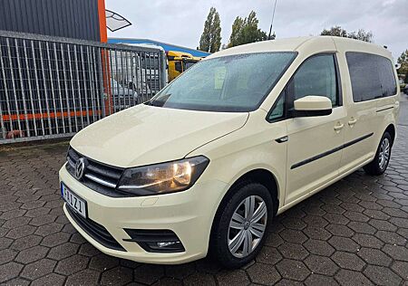 VW Caddy Volkswagen 2,0 TDI Maxi Rollstuhlrampe Top Zustand Navi-Plus