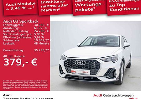 Audi Q3 45 TFSI e S-TRO*GRA*GJR*SHZ*APP*PDC