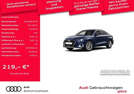 Audi A3 Limousine advanced S-TRON VIRT LED PORT NA