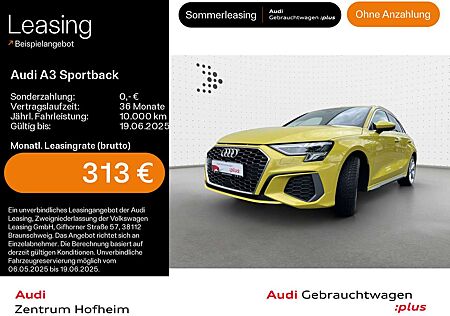 Audi A3 40 TFSIe S line S tro*LED*Virtual*N