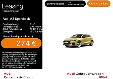 Audi A3 40 TFSIe S line S tro*LED*Virtual*N