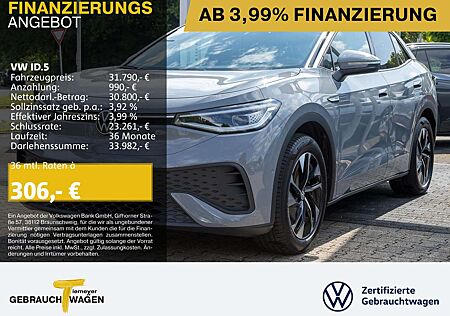 VW ID.5 Volkswagen PRO PERFORMANCE WÄRMEPUMPE MATRIX PANO AHK