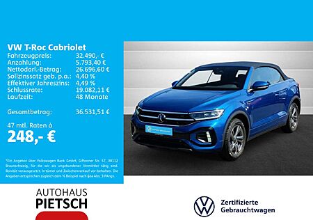VW T-Roc Volkswagen 1.5 TSI R-Line AHK Navi Totwinke