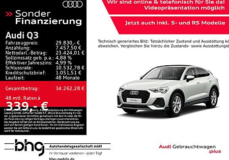 Audi Q3 45 TFSIe Sportback S tronic