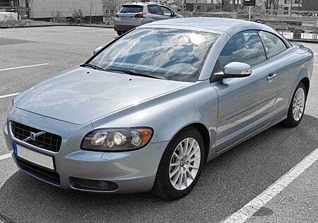 Volvo C70 D5 Aut. Summum, Cabrio, Celest. blue pearl, Leder