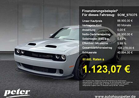 Dodge Challenger SRT Hellcat RedEye Slimbody 6.2L Hemi