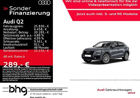 Audi Q2 sport 1.6 TDI 85 kW S tronic