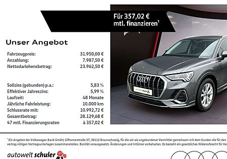 Audi Q3 35 TFSI S-tronic S-line Pano AHK LED RFK
