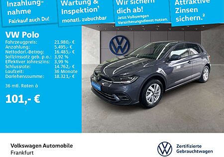 VW Polo Volkswagen 1.0 TSI DSG Style Navi IQ.LIGHT - LED-Matri