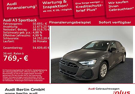 Audi A3 S line TFSI quattro S tronic