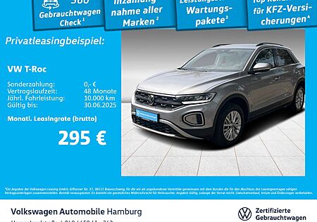 VW T-Roc Volkswagen 1.5 TSI DSG Life Kamera Klima LED Navi Sit