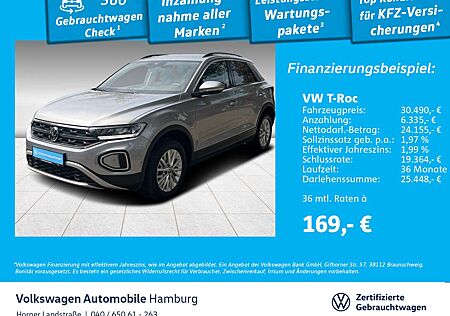 VW T-Roc Volkswagen Life 1.5 TSI DSG Sitzheizung Navi CarPlay