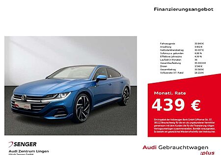 VW Arteon Volkswagen R-Line 2.0 TDI DSG CarPlay Matrix Pano