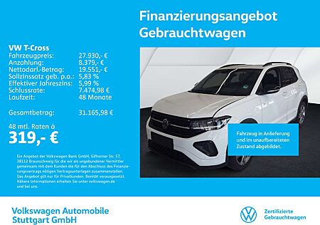 VW T-Cross Volkswagen R-Line 1.5 TSI DSG Navi AHK Tempomat
