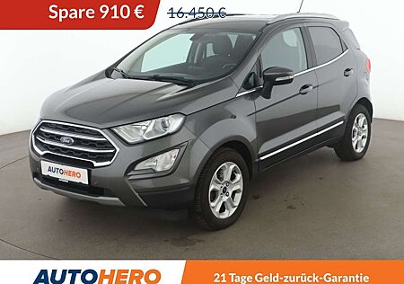Ford EcoSport gebraucht kaufen Ford EcoSport 1.0 EcoBoost Titanium X Aut.*XENON*NAVI*CAM*PDC*