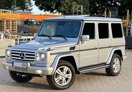 Mercedes-Benz G 500 v8 Silberpfeil SchiebeD. RFK Tausch Mö.