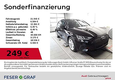 Audi A3 30 TDI Navi/PDC V+H/GRA/SHZ/17 Zoll