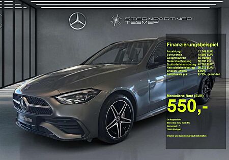Mercedes-Benz C 300 de T AMG - Panorama - Night - AHK - 360 Ka
