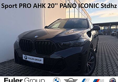 BMW X6 30dA M-Sport PRO AHK 20'' PANO ICONIC Stdhz KlimaS