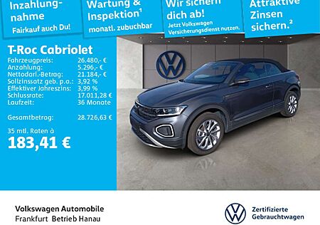 VW T-Roc Volkswagen 1.0 TSI Style Rückfahrkamera LE