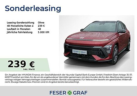 Hyundai Kona N-LINE HEV GLASDACH NAVI LED CAM SHZ LHZ