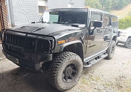 Hummer H2 6.0 L, Ersatzrad, Volleder, Schiebedach, 4x4, AHK,