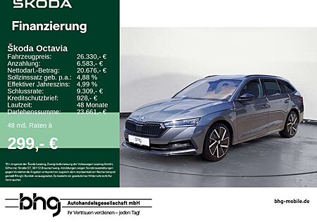 Skoda Octavia Combi 2.0 TDI DSG Sportline LED virtualC