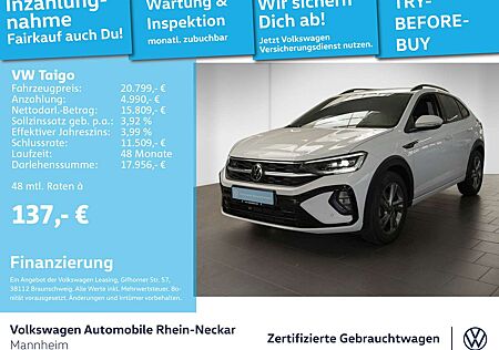 VW Taigo Volkswagen 1.0 TSI R-Line DSG Navi Kamera Matrix-LED
