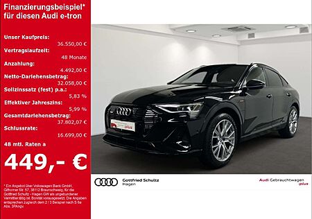 Audi e-tron Sportback 55 MATRIX NAV PAN HUD B&O LEDER S line