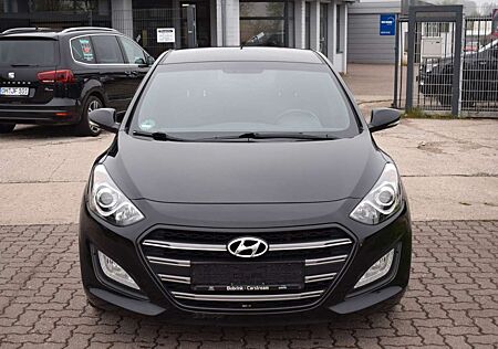 Hyundai i30 blue Passion AUTOM*SCHECKHEFT*RFK