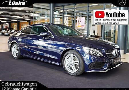 Mercedes-Benz C 180 Coupé AMG Line Leder Kamera Totwinkel LED