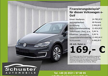 VW e-Golf Volkswagen *136PS LED Navi PDCv+h heizb.Frontsch CCS