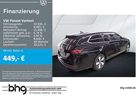 VW Passat Variant Volkswagen 1.5 e-TSI OPF DSG Business