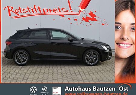 Audi A3 Sportback 35 TFSI S-tronic S line OPTIK-SW/LED/18