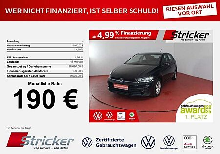 VW Polo Volkswagen Life 1.0 190,-ohne Anzahlung Sitzheizung App-Conn