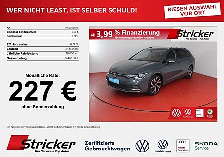 VW Golf Variant Volkswagen Variant Active 1.5 TSI 227,-ohne Anzahlung Navi S