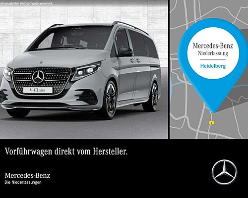 Mercedes-Benz V 300 d Lang AVANTGARDE+AMG+SchiebDa+9G+AHK+Navi