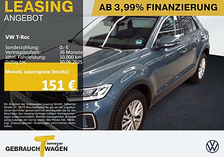 VW T-Roc Volkswagen 1.0 TSI LIFE NAVI LED SITZHZG PDC