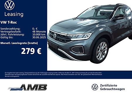 VW T-Roc Volkswagen Life 1.5 TSI DSG/AHK/RFK/Standhzg/09.29Gar