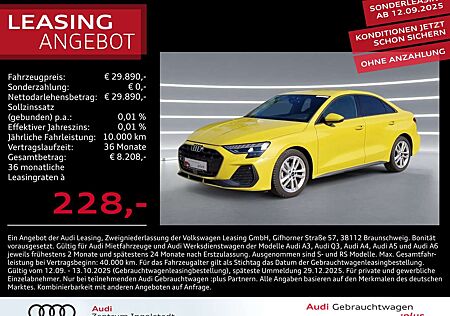 Audi A3 Limousine 35 TFSI S line LED ACC NAVI 18" Kam.