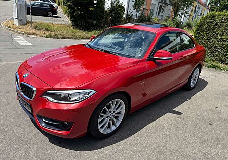 BMW 220 i Sport Line Schiebedach Automatik Sportpaket