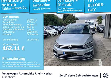 VW Touran Volkswagen 1.4 TSI R-Line 7 Sitze DSG LED uvm
