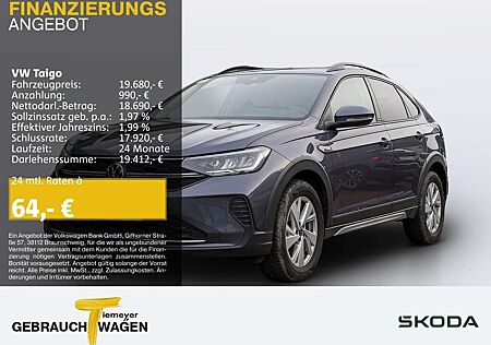 VW Taigo Volkswagen 1.0 TSI 110 PS LIFE NAVI KAMERA LED BEATS