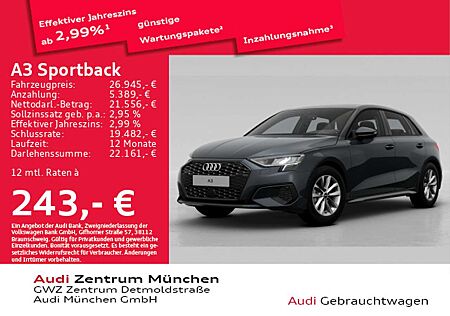Audi A3 30 TDI Navi+/Virtual/PDC+