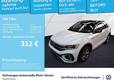 VW T-Roc Volkswagen 1.5 TSI R-Line DSG AHK Navi Kamera uvm