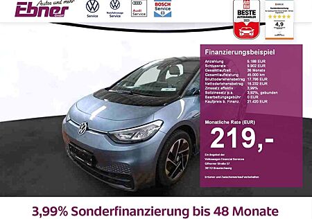 VW ID.3 Volkswagen PRO 204PS 62KW/h AHK+ACC+LED+NAVI+CCS+18 ALU!