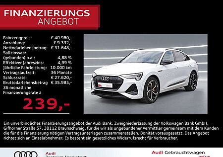Audi e-tron Sportback 55 qu 2x S line MATRIX Pano 21" S line