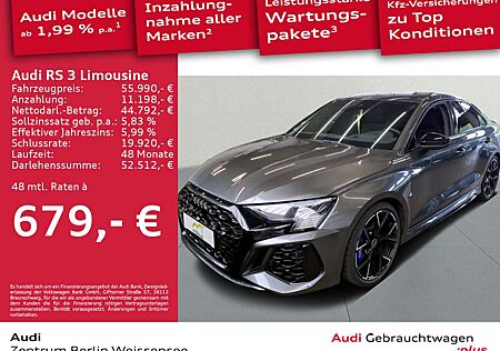 Audi RS3 2.5 TFSI S-TRO*QU*MATRIX*B&O*HUD*