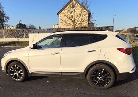 Hyundai Santa Fe blue 2.2 CRDI 4WD Automatik 7-Sitzer Premium