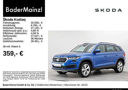 Skoda Kodiaq 2.0 TDI DSG Tour AHK Kamera ACC Matrix